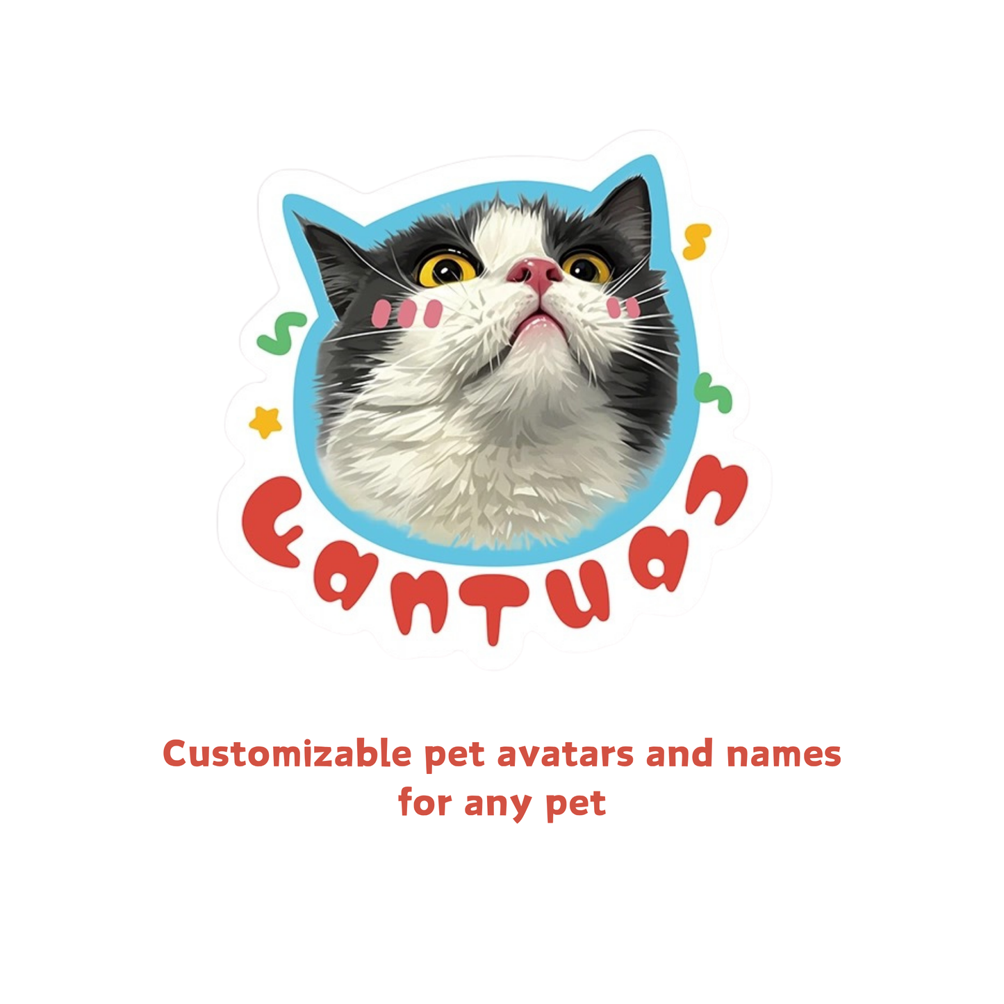 Custom Pet Fridge Magnets – Hand-Drawn & Resin Coated