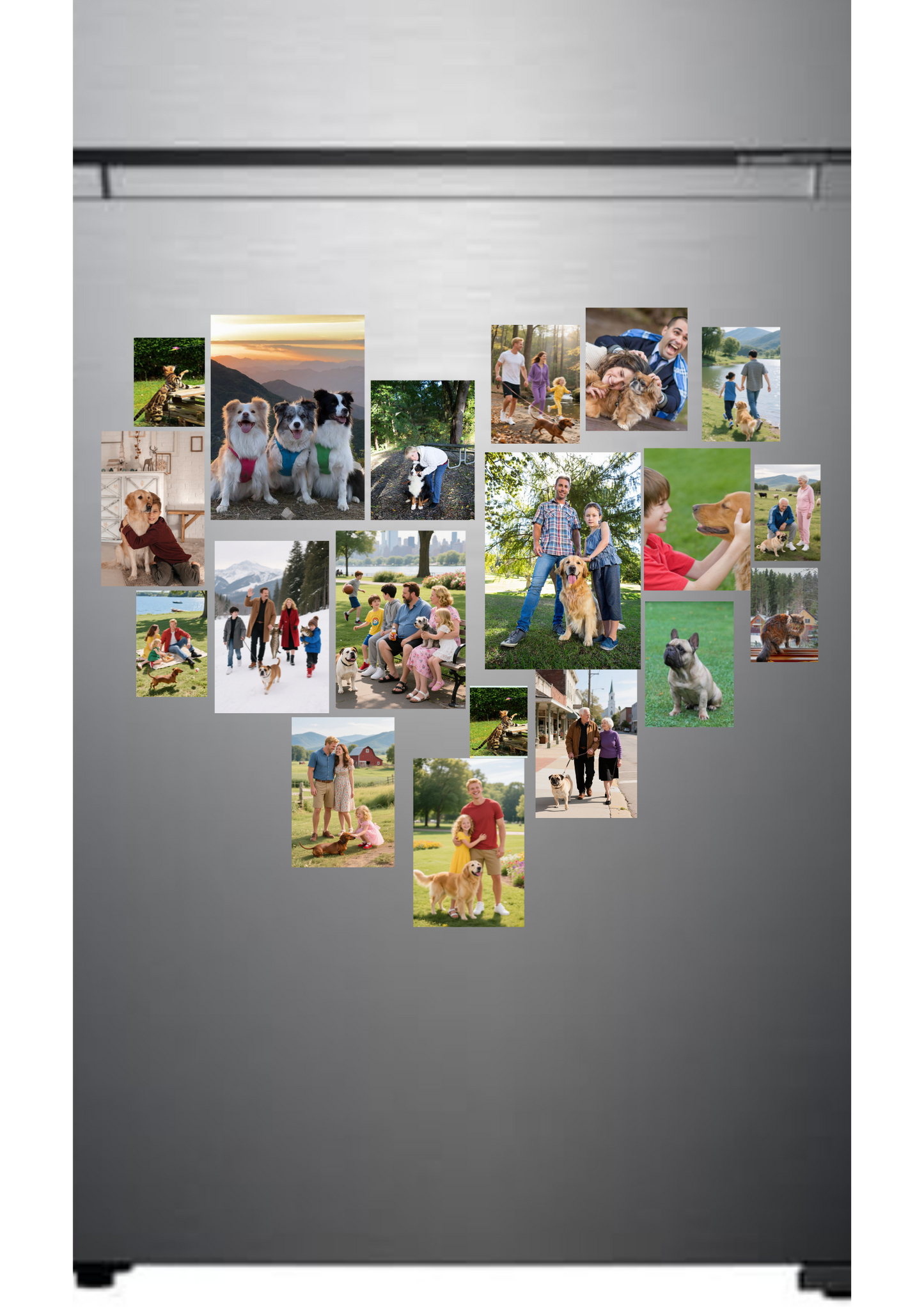 Custom Photo Fridge Magnets – High-Definition, Waterproof & Scratch-Resistant