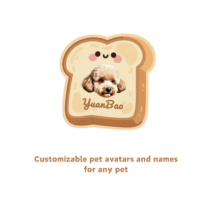Custom Pet Photo Fridge Magnets – Hand-Drawn & Resin Coated, No Minimum