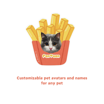 Custom Pet Photo Fridge Magnets – Hand-Drawn & Resin Coated, No Minimum