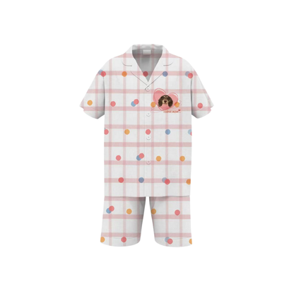Custom Silk Pajamas for Adults – Personalized with Pet Portraits